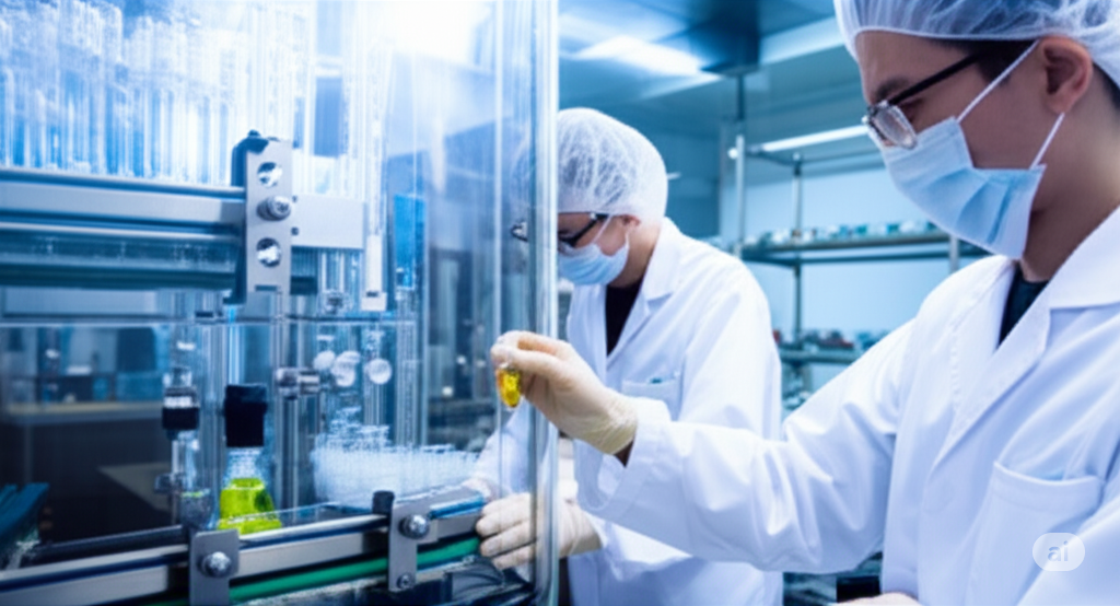 Gambar Proses Produksi Maklon Kolagen