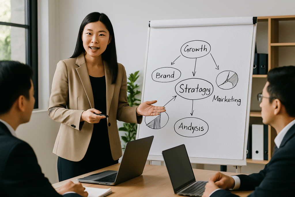 Gambar Rapat Konsutan Branding Kosmetik Jakarta