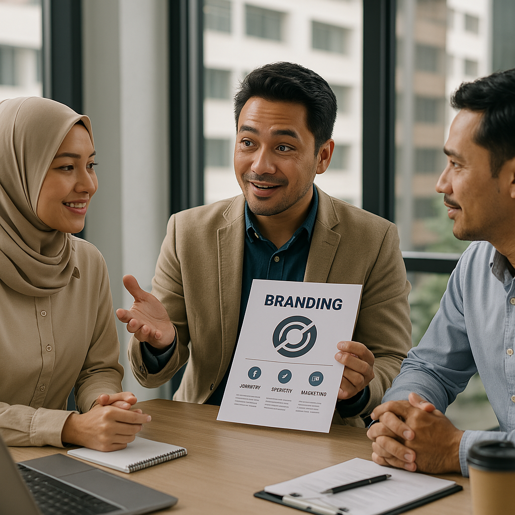 Gambar Suasana Diskusi Konsultan Branding Perusahaan