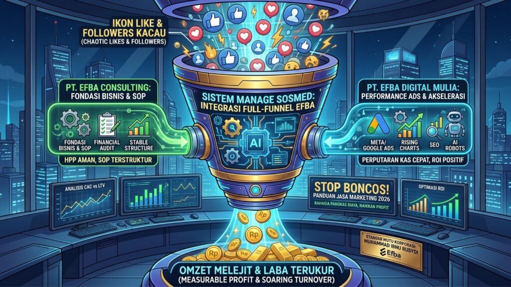 Jasa Social Media Management: Rahasia Mengubah 'Likes' Menjadi Laba Terukur di 2026