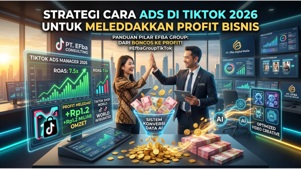 Strategi Cara Ads di TikTok 2026 untuk Meledakkan Profit Bisnis