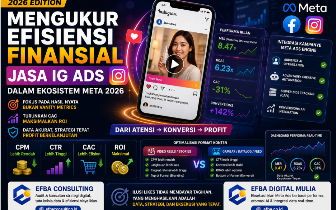 image 2 - PT. Efba Digital Mulia Mengukur Efisiensi Finansial Jasa IG Ads dalam Ekosistem Meta 2026