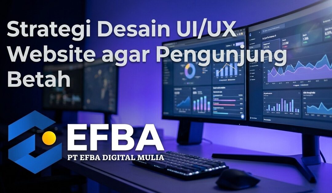 Strategi Desain UI/UX Website agar Pengunjung Betah