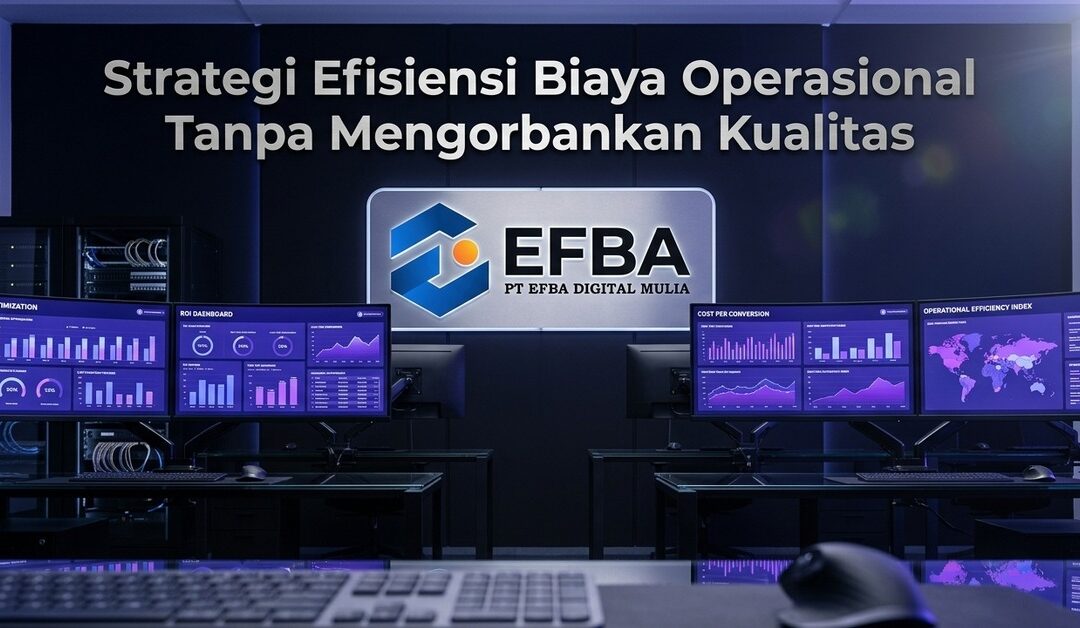 Strategi Efisiensi Biaya Operasional Tanpa Mengorbankan Kualitas
