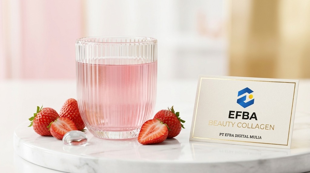 maklon minuman kolagen efba - PT. Efba Digital Mulia Maklon Minuman Fungsional Efba