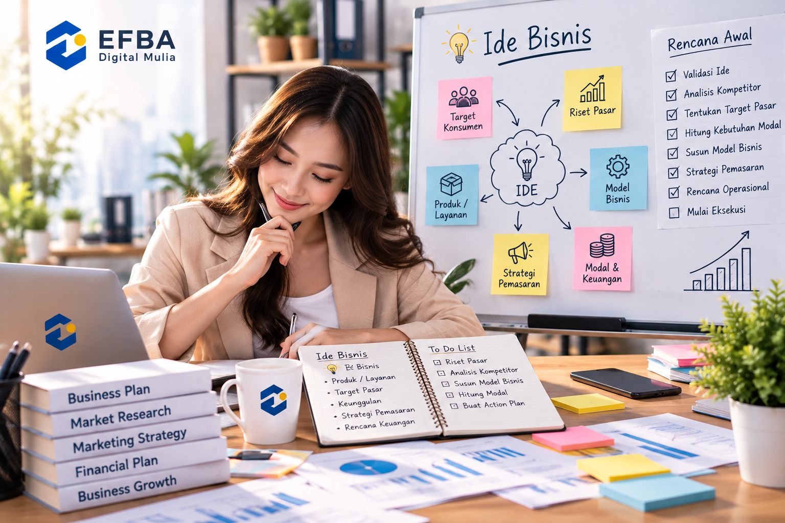 Punya Ide Bisnis Tetapi Bingung Mulai Dari Mana Ini 7 Langkah Pertamanya Efba 2 cara memulai bisnis