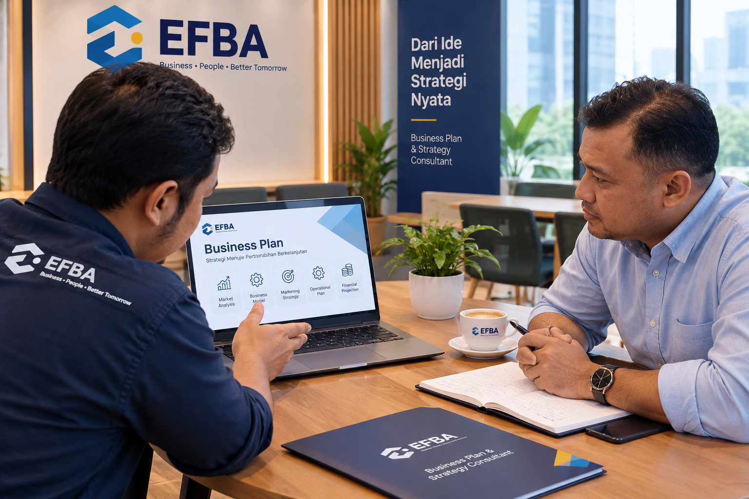 Efba Business Strategy Consultation business plan pemula