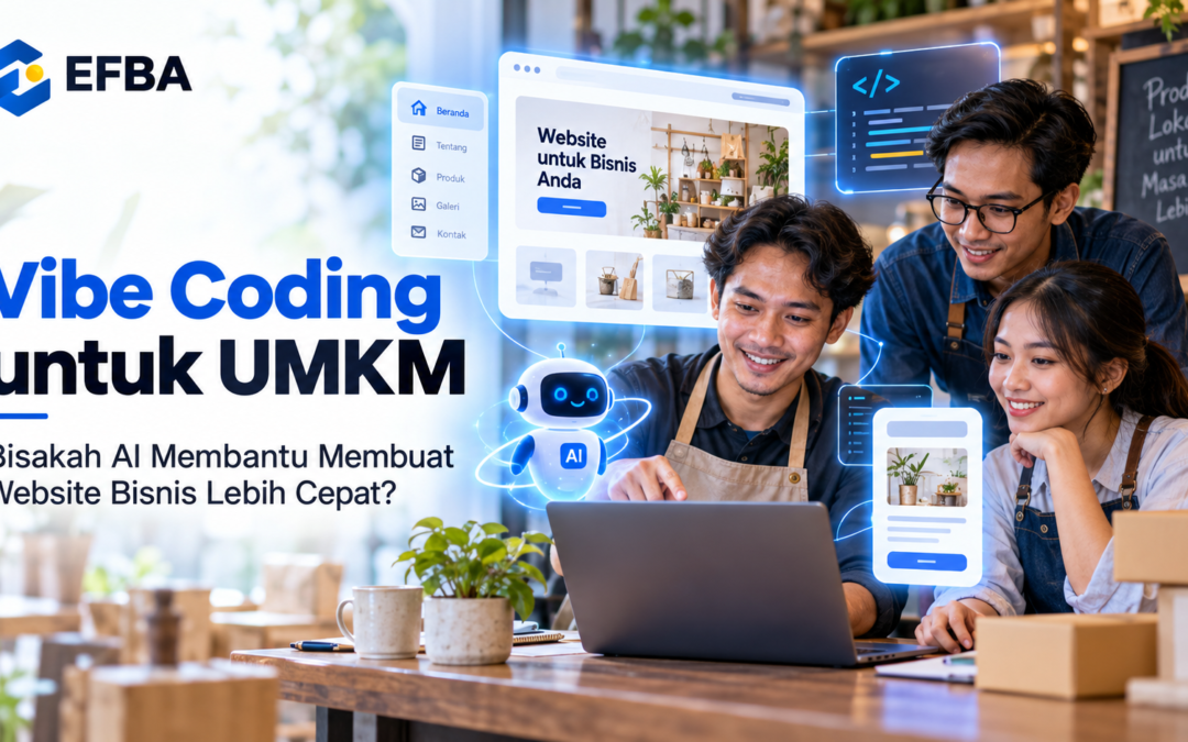 Vibe Coding untuk UMKM: Bisakah AI Membantu Membuat Website Bisnis Lebih Cepat?