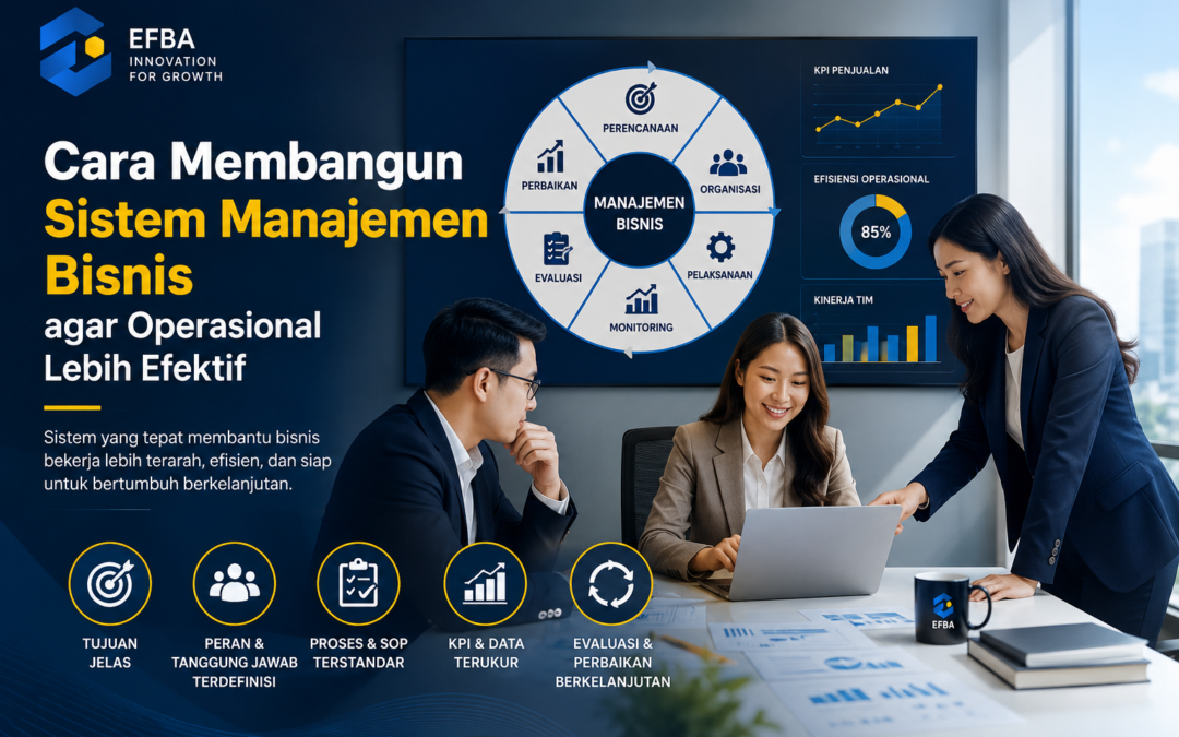 Cara Membangun Sistem Manajemen Bisnis agar Operasional Lebih Efektif